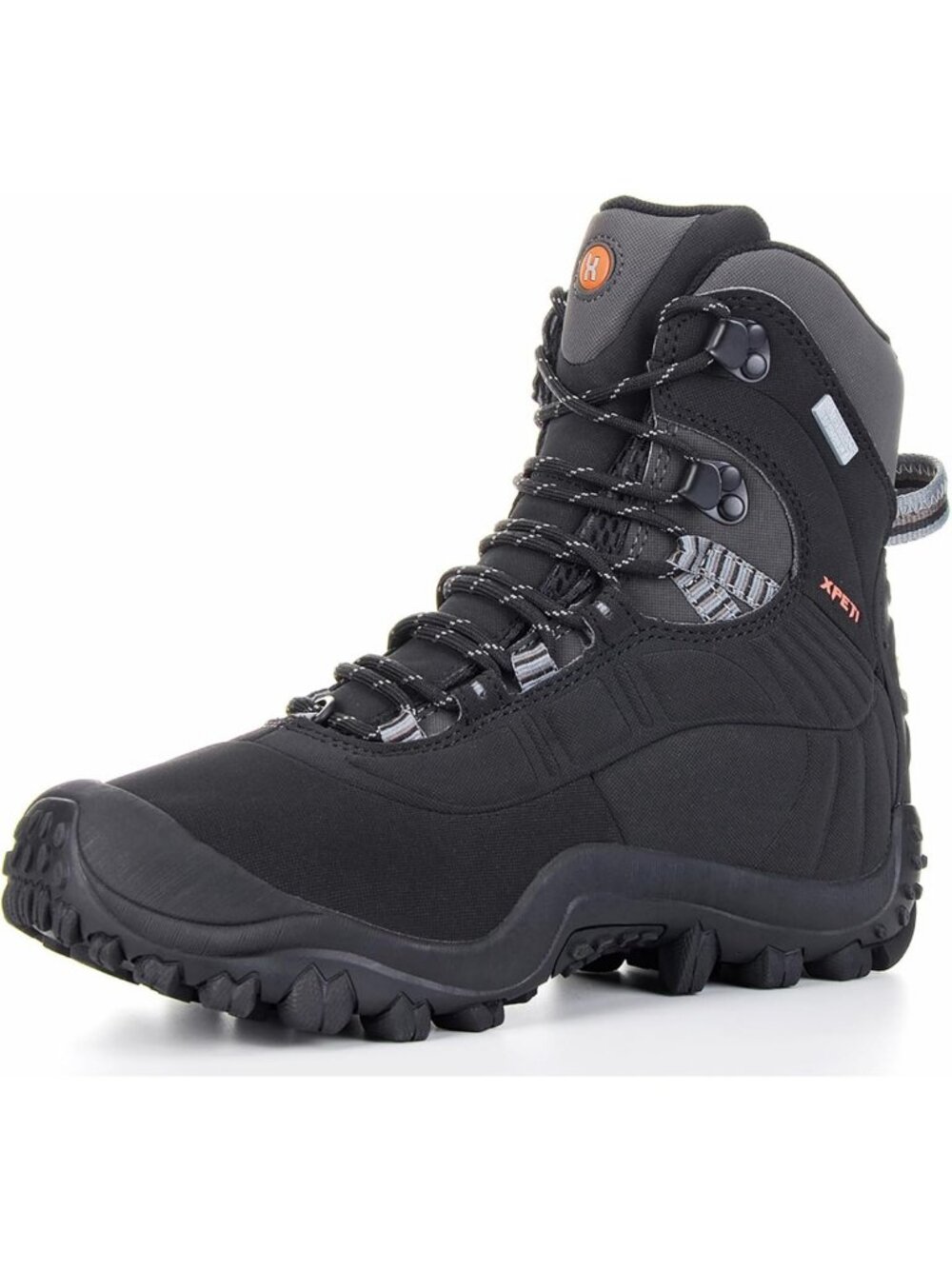 Lightweight Insulated Mid-Rise Hiking Boots for Men | Non-Slip Outdoor Footwear